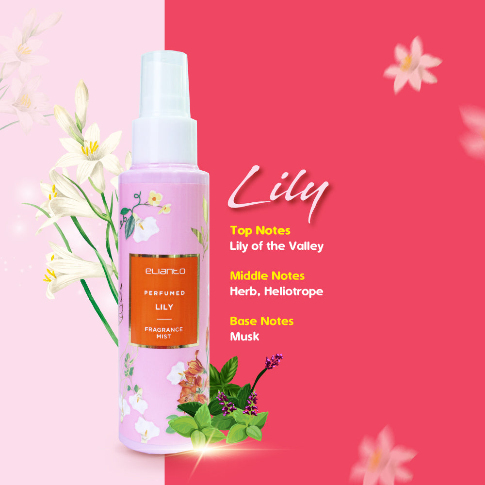 Elianto Lily Perfumed Fragrance Mist