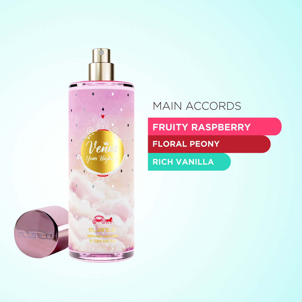 Elianto Your Highness Venus Perfumed Body Mist