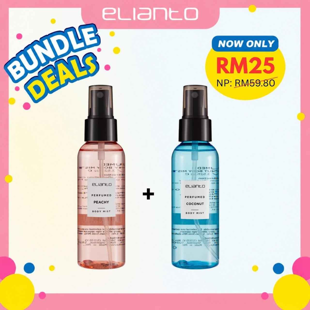 Elianto Body Mist Combo Set