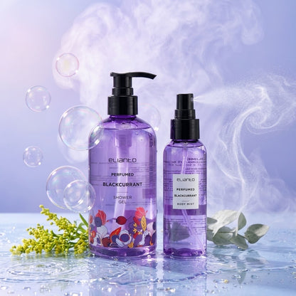 Elianto Perfumed Shower Gel and Body Mist Set - Scented Refreshing Duo