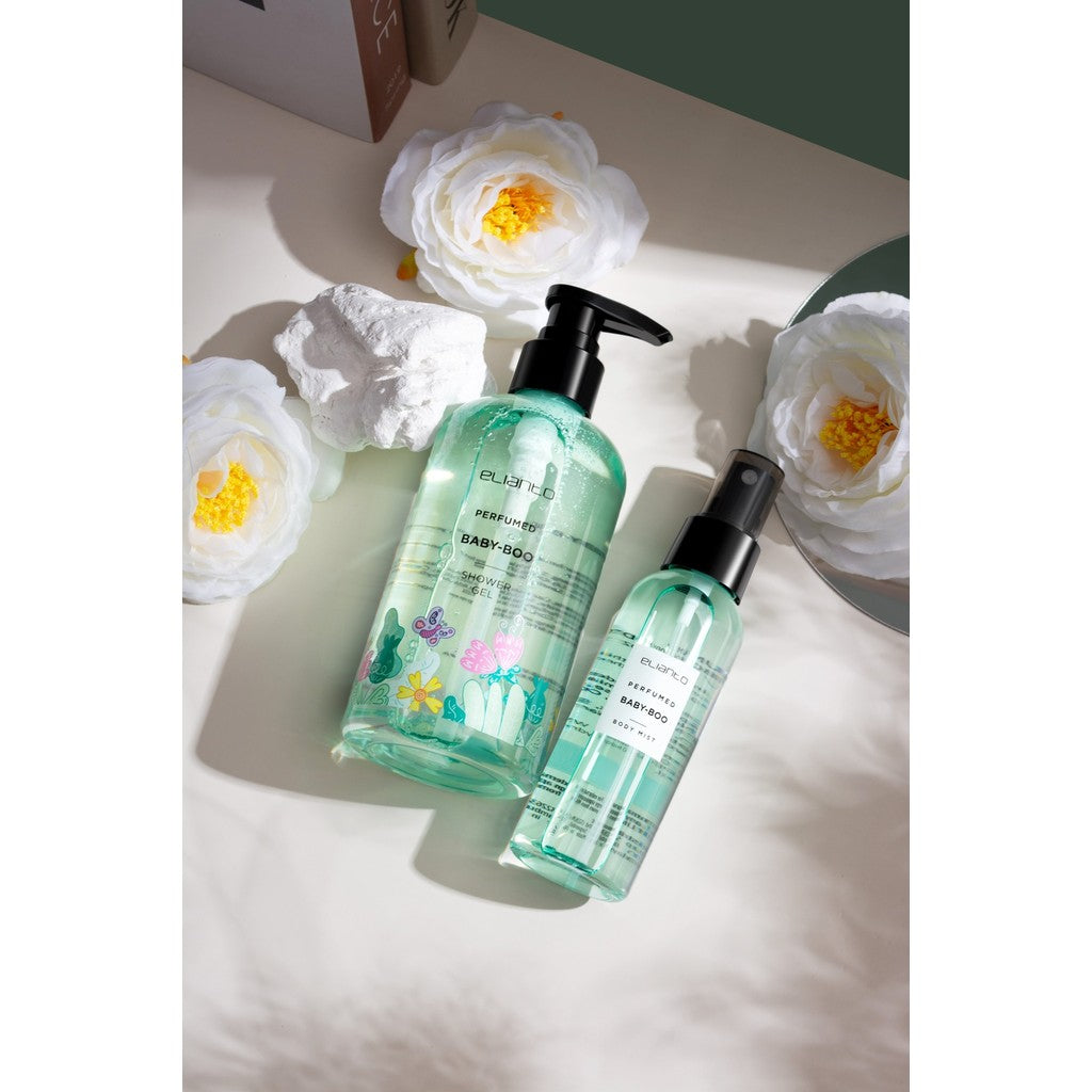 Elianto Baby-Boo Shower Gel & Body Mist Set – Gentle baby-powder scent for a soft and comforting fragrance experience