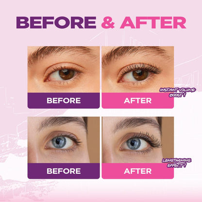 Elianto Vollash Mascara - Waterproof & Long-Lasting Mascara