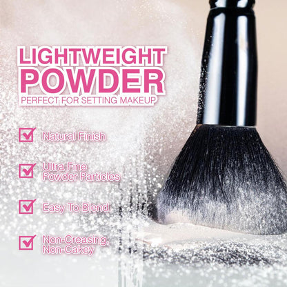 Elianto Loose Powder – Lightweight Oil-Control Setting Powder for All Skin Types