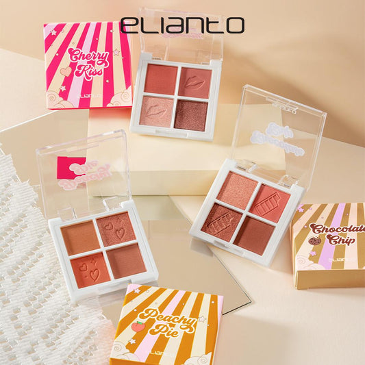 Elianto Eyeshadow Palette – Pigmented, Blendable Shades for All-Day Wear