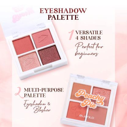 Elianto Eyeshadow Palette – Pigmented, Blendable Shades for All-Day Wear