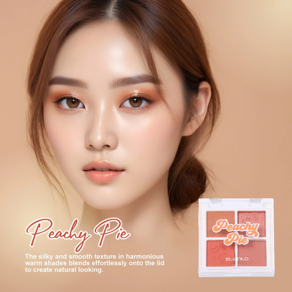 Elianto Eyeshadow Palette – Pigmented, Blendable Shades for All-Day Wear
