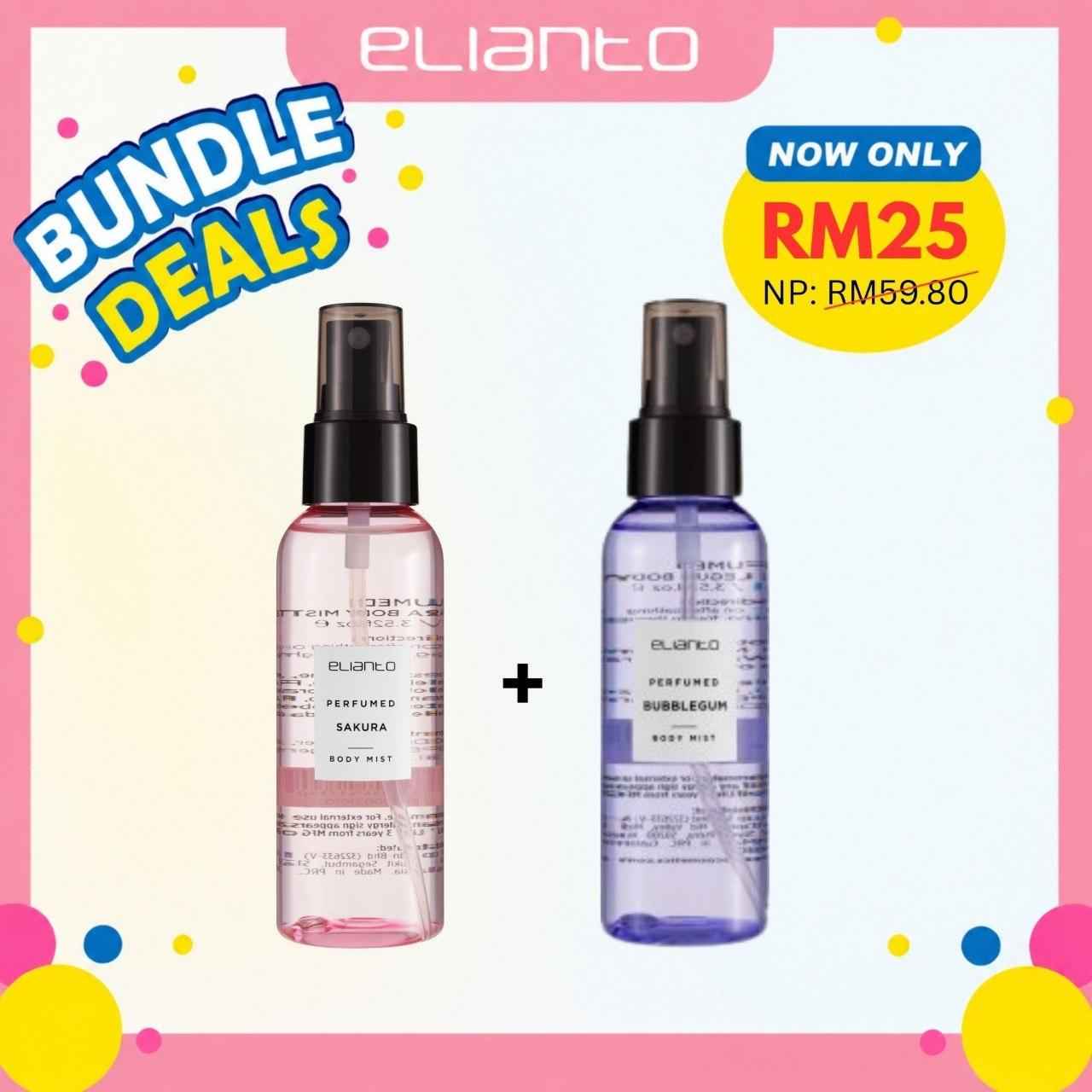 Elianto Body Mist Combo Set