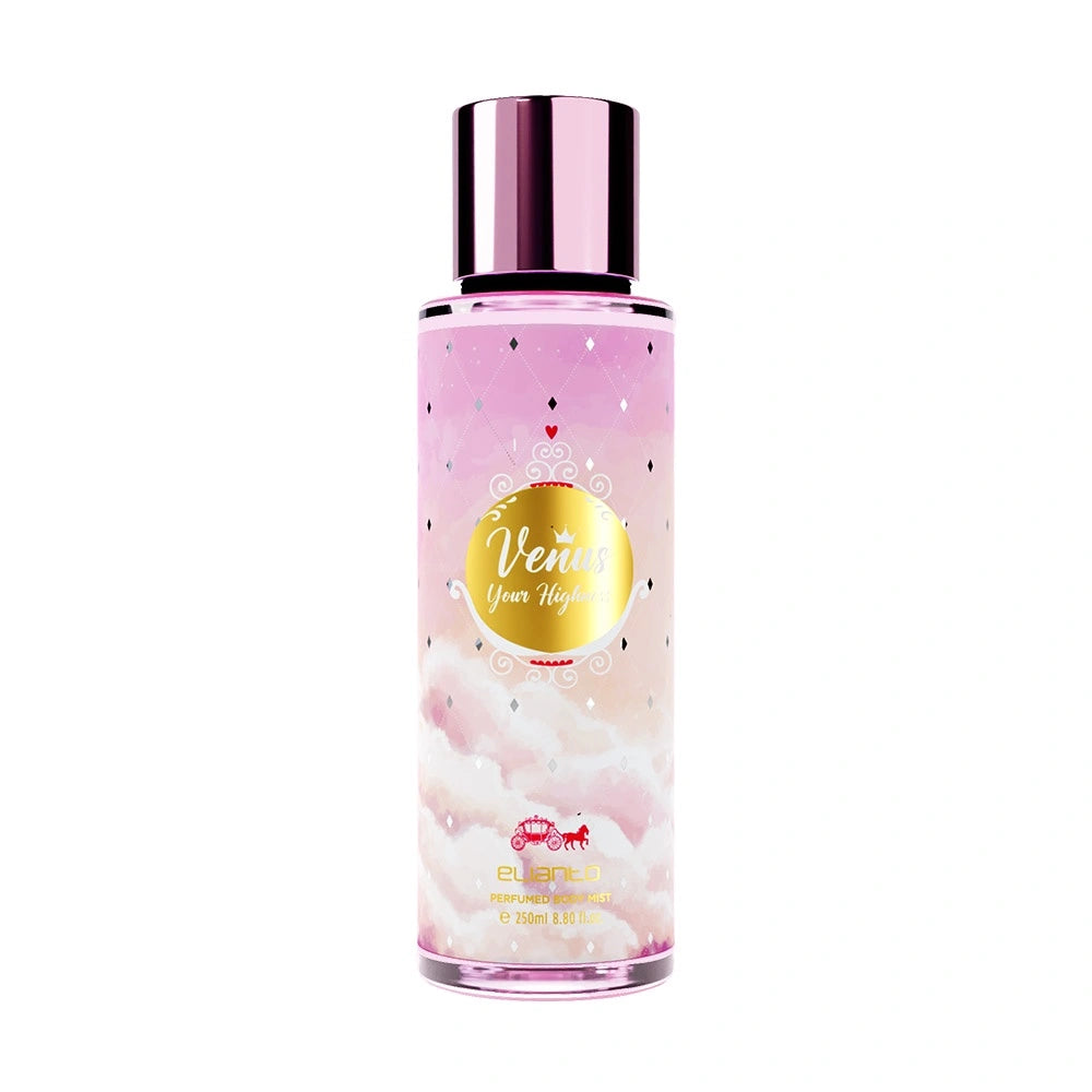 Your Highness Venus Perfumed Body Mist, Elianto, an elegant and feminine scent