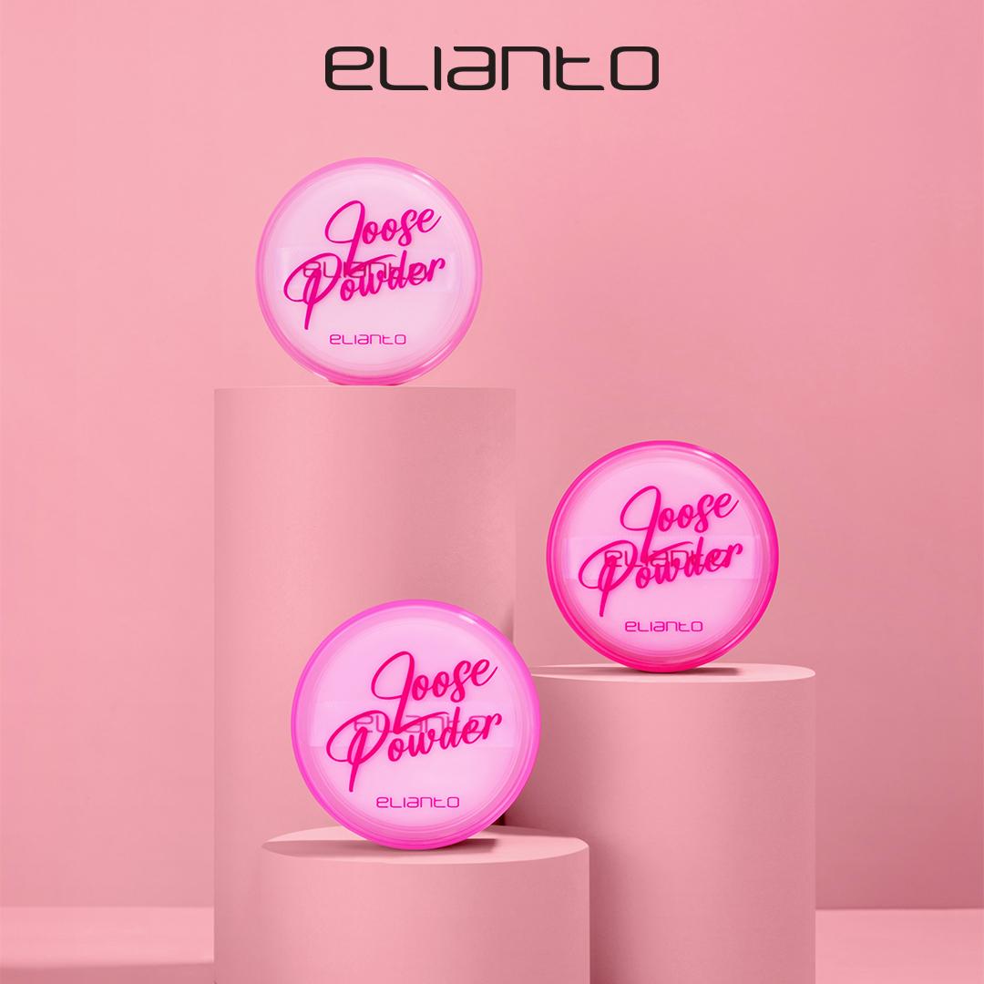 Elianto Loose Powder – Lightweight Oil-Control Setting Powder for All Skin Types