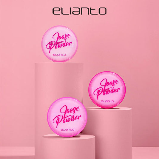 Elianto Loose Powder – Lightweight Oil-Control Setting Powder for All Skin Types