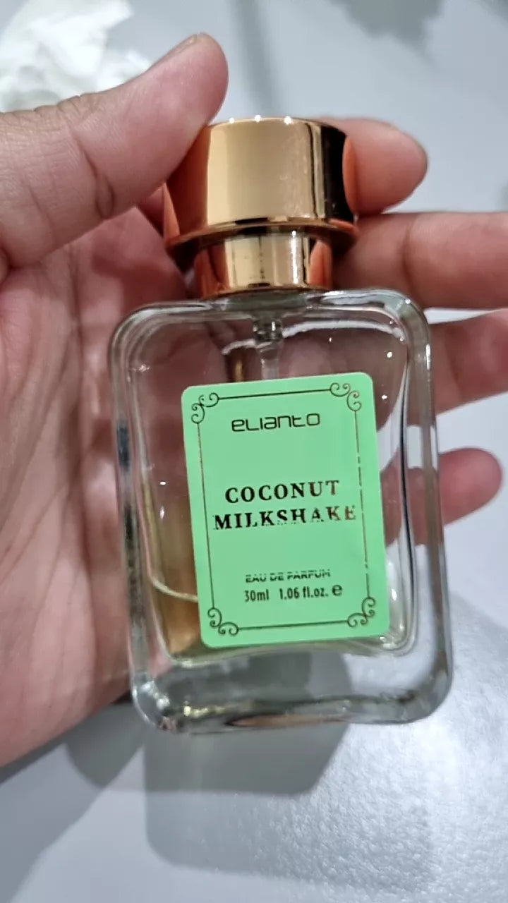 Elianto Coconut Milkshake Eau De Parfum - Long-Lasting Sweet Fragrance
