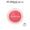 Elianto Mono Blush Vibrant Rose with bold rose pigment for a lively, flushed cheek look and smooth, blendable texture
