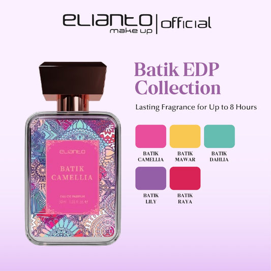 Elianto Batik Eau De Parfum – Long-Lasting Floral Fragrance Inspired by Malaysian Heritage