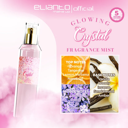 Elianto Best Selling Glowing Fragrance Mist 160ML – Daily Use, Long-Lasting Scent
