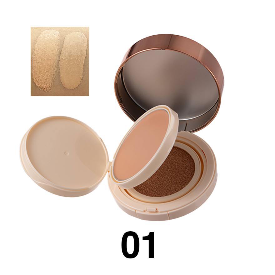 Elianto HD Foundation + 3D Cushion – Poreless, Full Coverage & Long Lasting for Flawless Skin