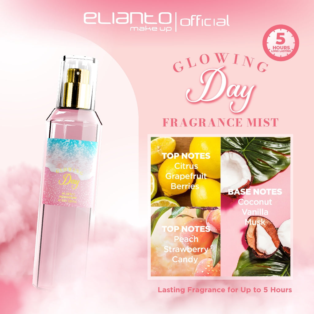 Elianto Best Selling Glowing Fragrance Mist 160ML – Daily Use, Long-Lasting Scent