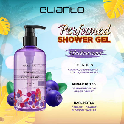 Elianto Long-Lasting Fragrance Shower Gel - Daily use scented body wash for Unisex