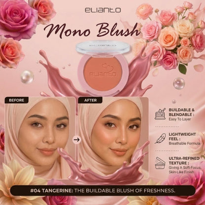 【1.11 New Launch】Elianto Mono Blush (Lightweight Feel, Long Lasting Freshness)