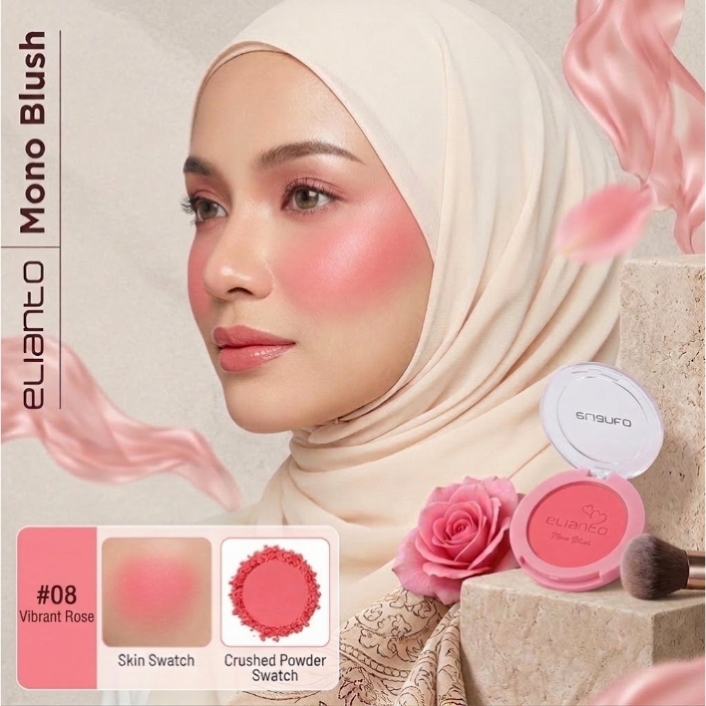 【1.11 New Launch】Elianto Mono Blush (Lightweight Feel, Long Lasting Freshness)