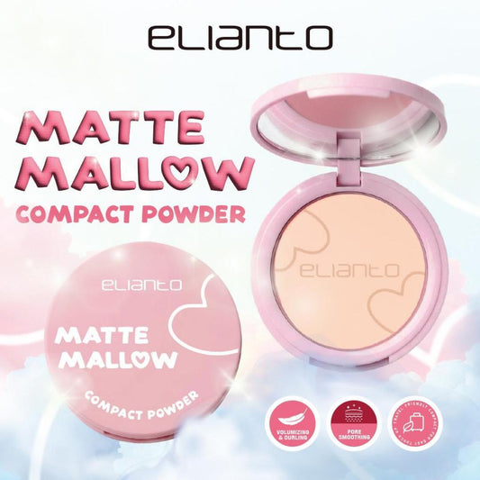 Elianto Smooth Liquid Concealer  + Matte Mallow Compact Powder