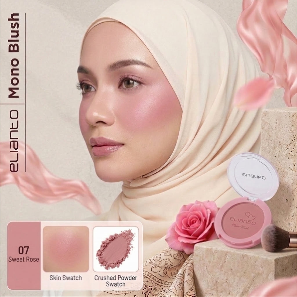 【1.11 New Launch】Elianto Mono Blush (Lightweight Feel, Long Lasting Freshness)