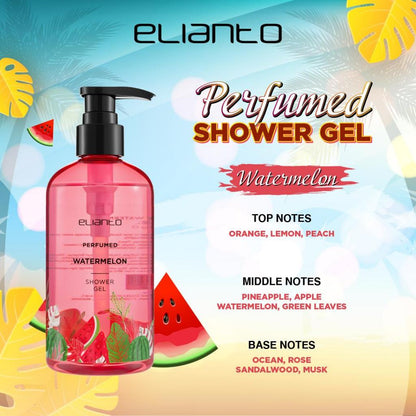 Elianto Long-Lasting Fragrance Shower Gel - Daily use scented body wash for Unisex