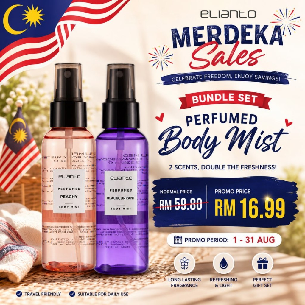 Elianto Body Mist Combo Set