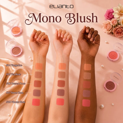 【1.11 New Launch】Elianto Mono Blush (Lightweight Feel, Long Lasting Freshness)