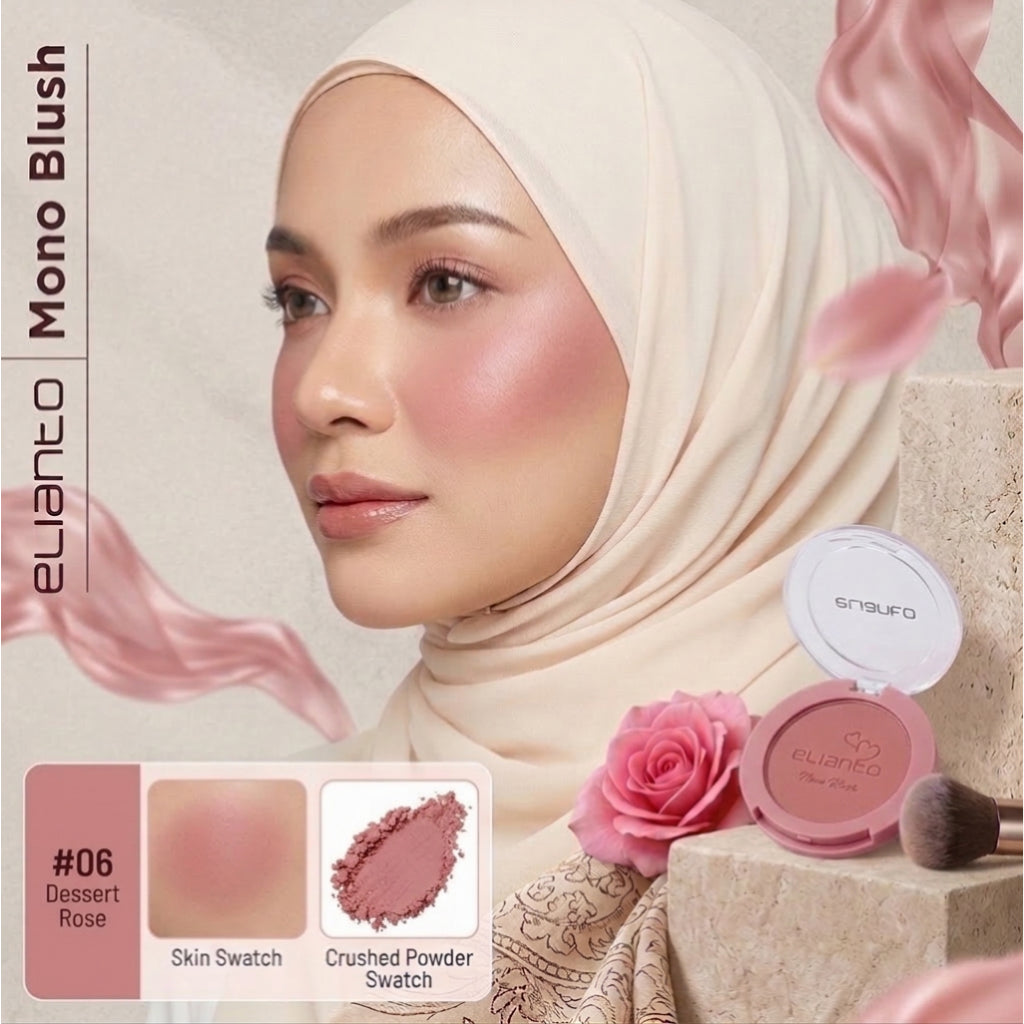 【1.11 New Launch】Elianto Mono Blush (Lightweight Feel, Long Lasting Freshness)
