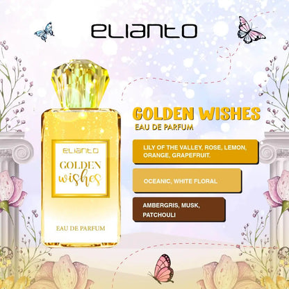 Elianto Wishes Eau De Parfum -Long-Lasting, Versatile scent for Day & Night Wear