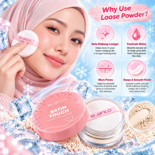 Elianto Satin Touch Cooling Loose Powder