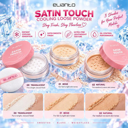 Elianto Satin Touch Cooling Loose Powder