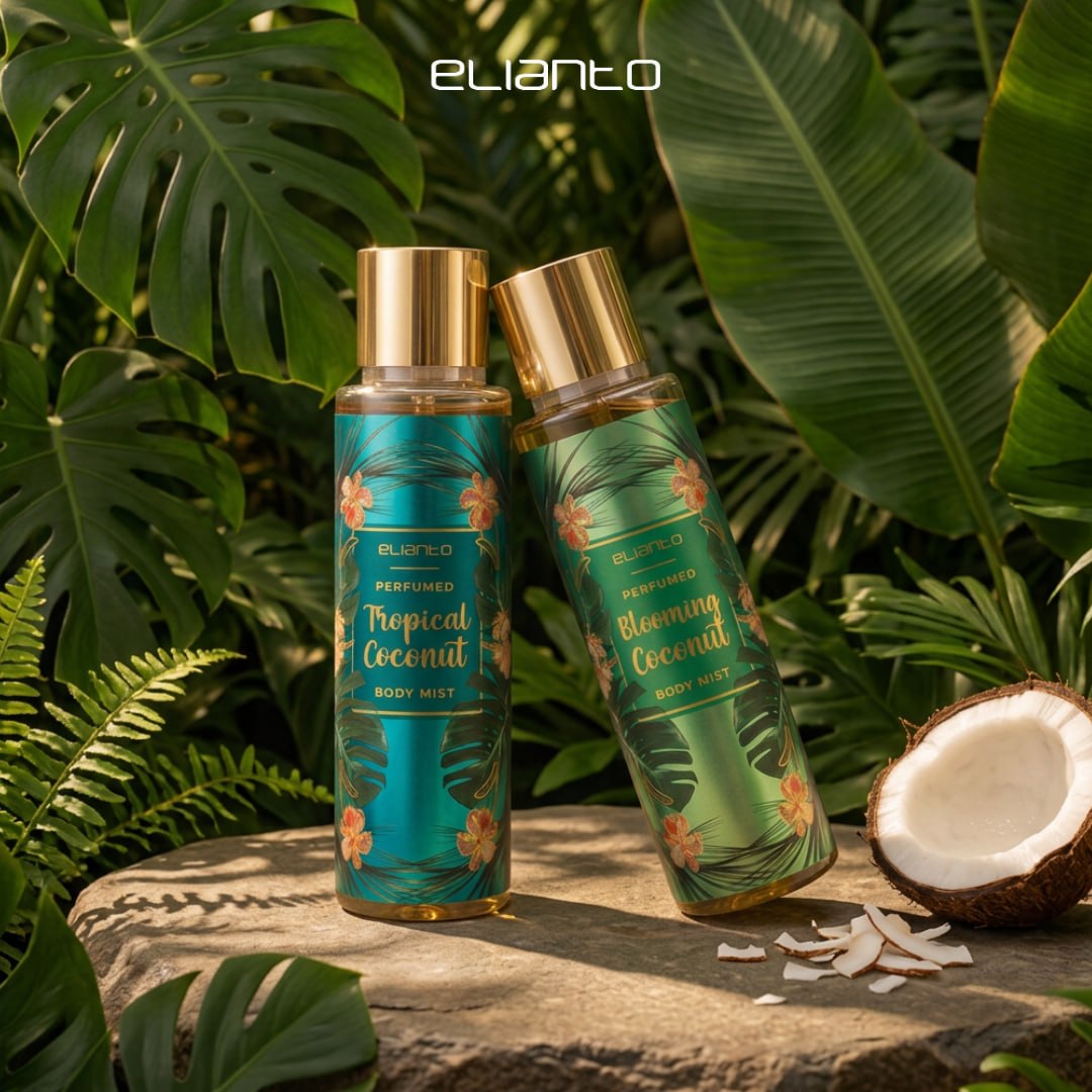 Elianto Perfumed Coconut Series Fragrance Body Mist (250ml)
