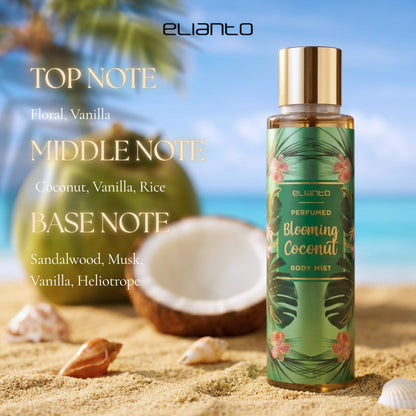Elianto Perfumed Coconut Series Fragrance Body Mist (250ml)