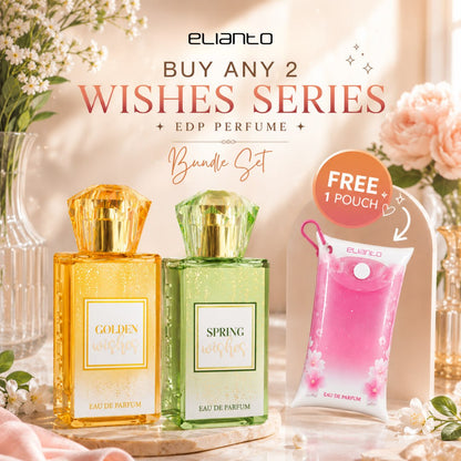 Elianto Wishes Eau De Parfum -Long-Lasting, Versatile scent for Day & Night Wear