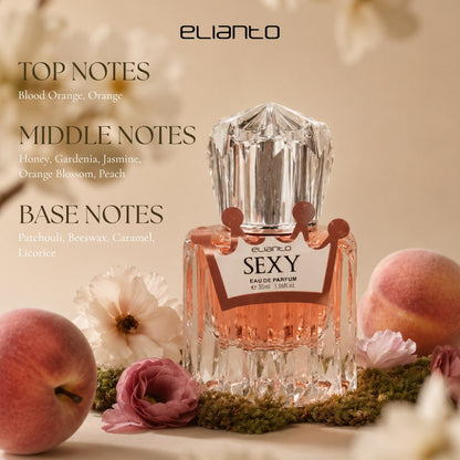 Elianto Queen Eau De Parfum - Women’s Perfume for Daily Wear, Fresh Floral Fruity Scent