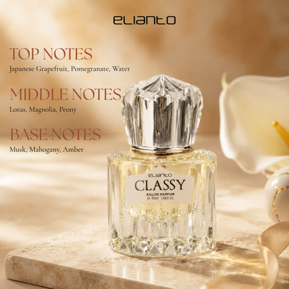 Elianto Queen Eau De Parfum - Women’s Perfume for Daily Wear, Fresh Floral Fruity Scent