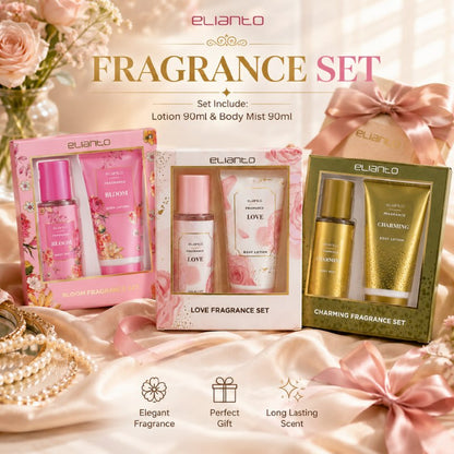 Elianto Fragrance Body Care Set – Body Mist & Body Lotion Duo for Long-Lasting Scent & Hydration
