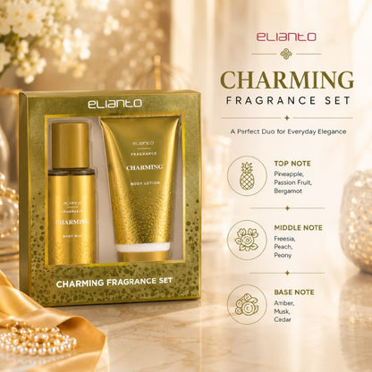 Elianto Fragrance Body Care Set – Body Mist & Body Lotion Duo for Long-Lasting Scent & Hydration