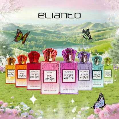 Elianto Wishes Eau De Parfum -Long-Lasting, Versatile scent for Day & Night Wear