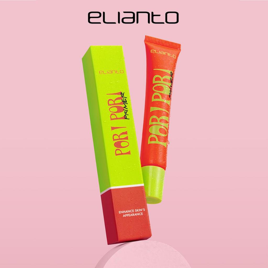 Elianto Pori Pori Primer for smooth, pore-blurring makeup base, minimizing pores and creating a flawless matte finish