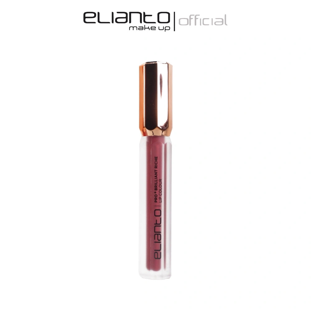 Elianto Pro+ Brilliant Riche Lip Colour 05 Ruby Wine – deep red lipstick with glossy finish
