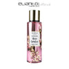 Perfumed Rose Garden body mist bottle with floral design on a white background, featuring the Elianto brand.