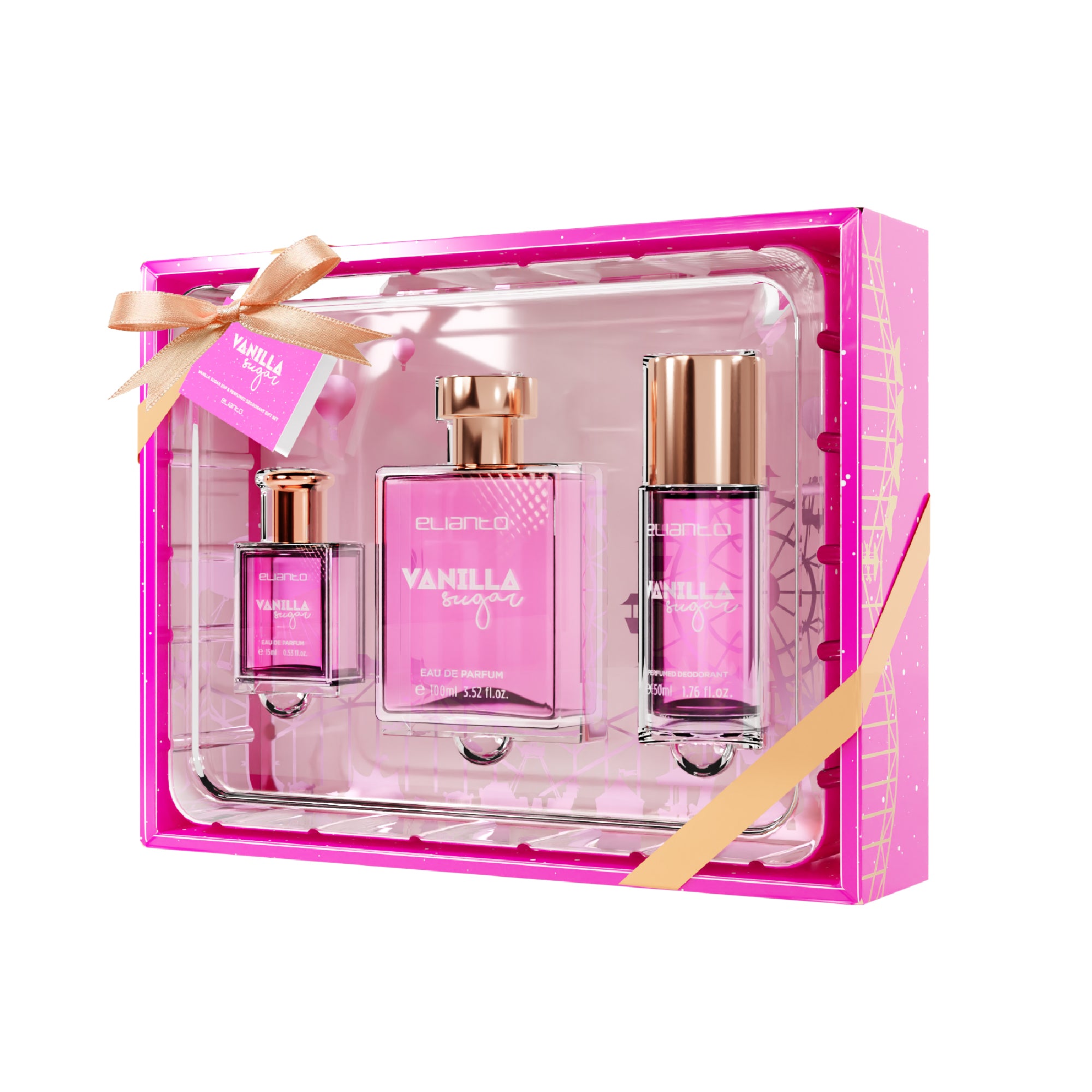 Vanilla Sugar EDP & Perfumed Deodorant Gift Set Elianto